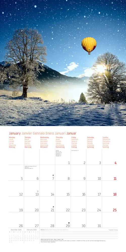 Bild: 9783961418930 | 1000 Places to See Before You Die - Österreich Broschürenkalender...