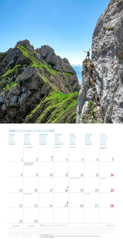 Bild: 9783961418930 | 1000 Places to See Before You Die - Österreich Broschürenkalender...