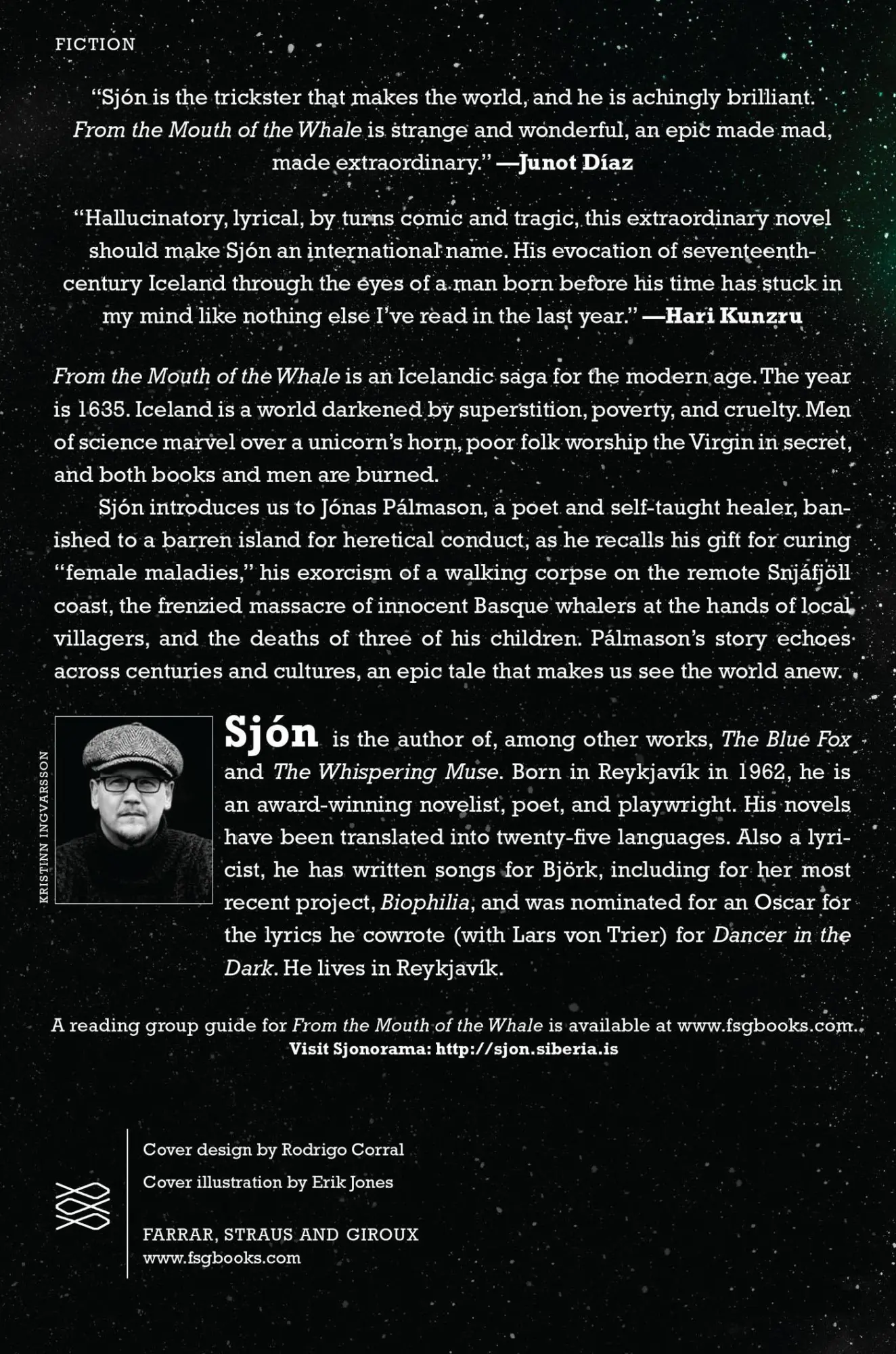 Rückseite: 9780374159030 | From the Mouth of the Whale | Sjón | Taschenbuch | Englisch | 2013
