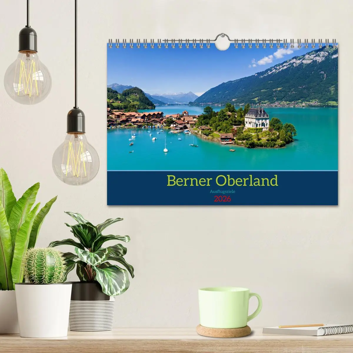 Bild: 9783457329030 | Berner Oberland - Ausflugsziele (Wandkalender 2026 DIN A4 quer),...