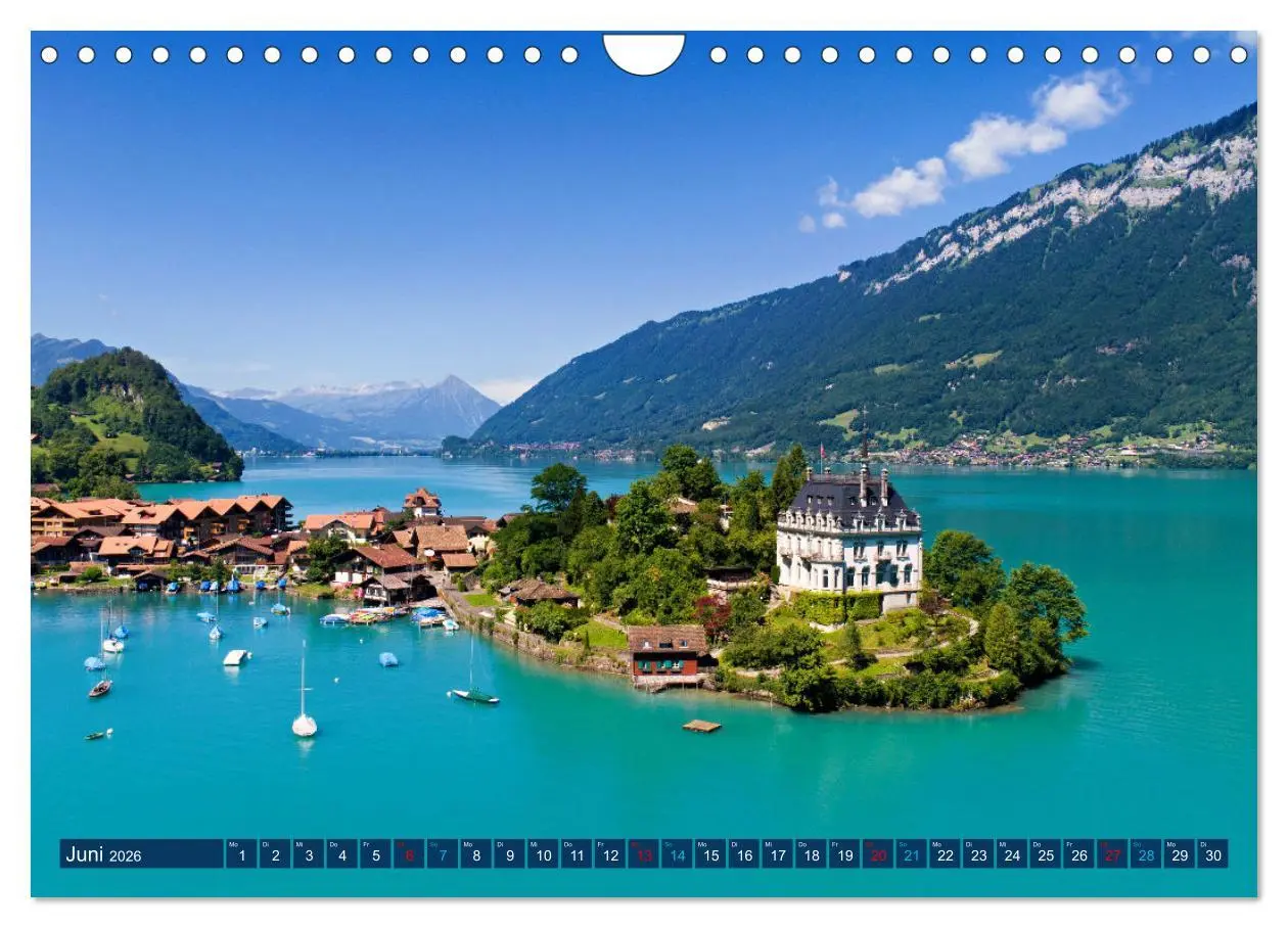 Bild: 9783457329030 | Berner Oberland - Ausflugsziele (Wandkalender 2026 DIN A4 quer),...