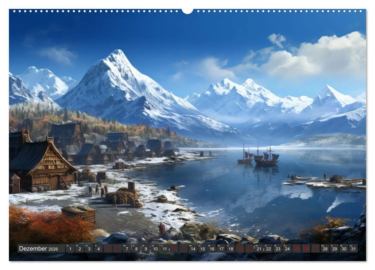 Bild: 9783457499030 | Das Leben damals im Norden (hochwertiger Premium Wandkalender 2026...