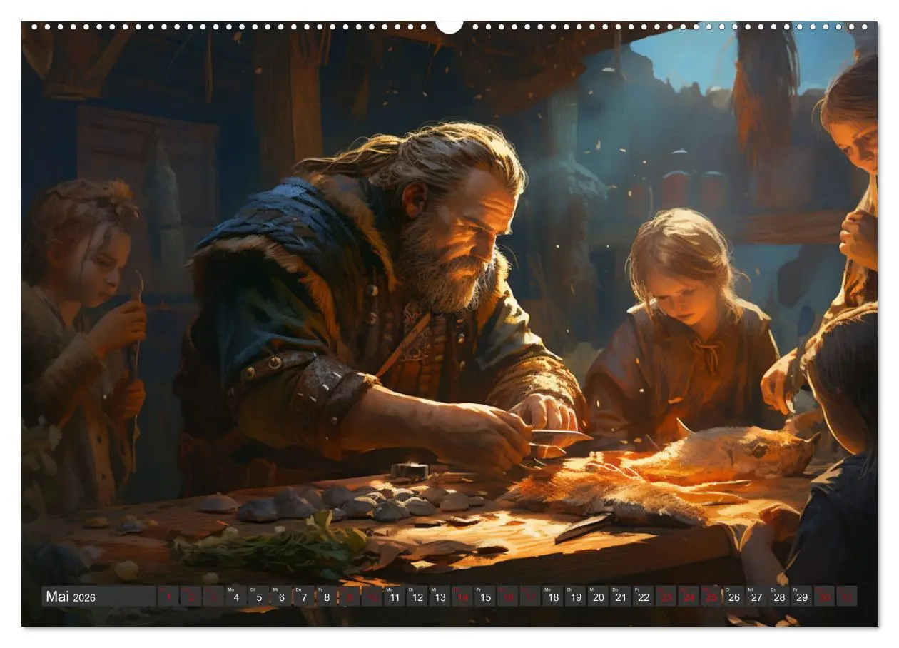 Bild: 9783457499030 | Das Leben damals im Norden (hochwertiger Premium Wandkalender 2026...