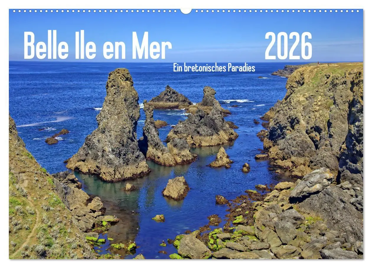 Cover: 9783457569030 | Belle Ile en Mer - Ein bretonisches Paradies (Wandkalender 2026 DIN...