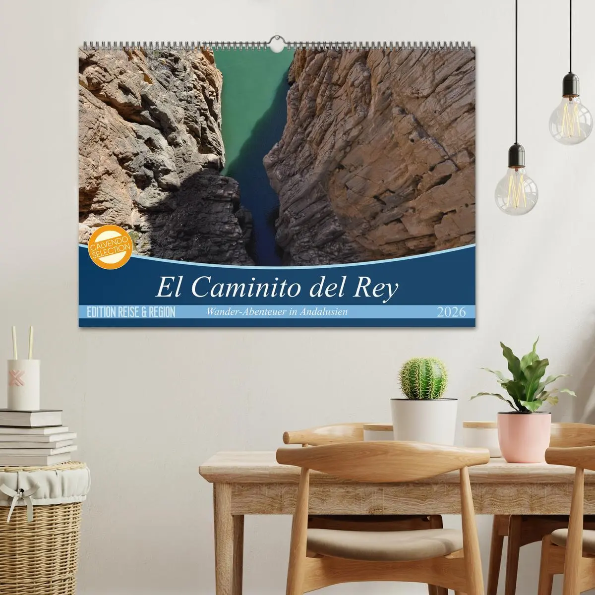 Bild: 9783457879030 | El Caminito del Rey (Wandkalender 2026 DIN A2 quer), CALVENDO...