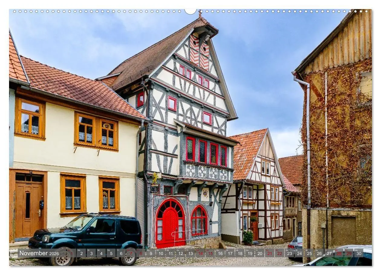 Bild: 9783516659030 | Ein Blick auf Treffurt (Wandkalender 2026 DIN A2 quer), CALVENDO...