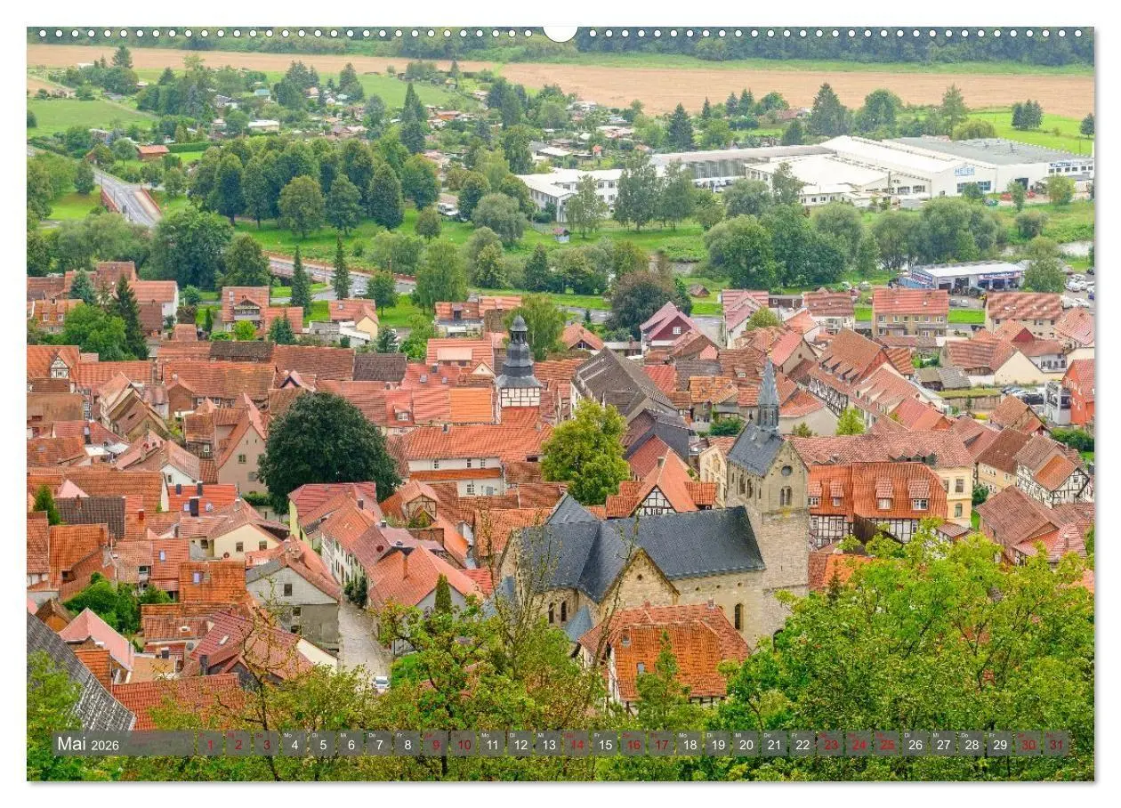 Bild: 9783516659030 | Ein Blick auf Treffurt (Wandkalender 2026 DIN A2 quer), CALVENDO...