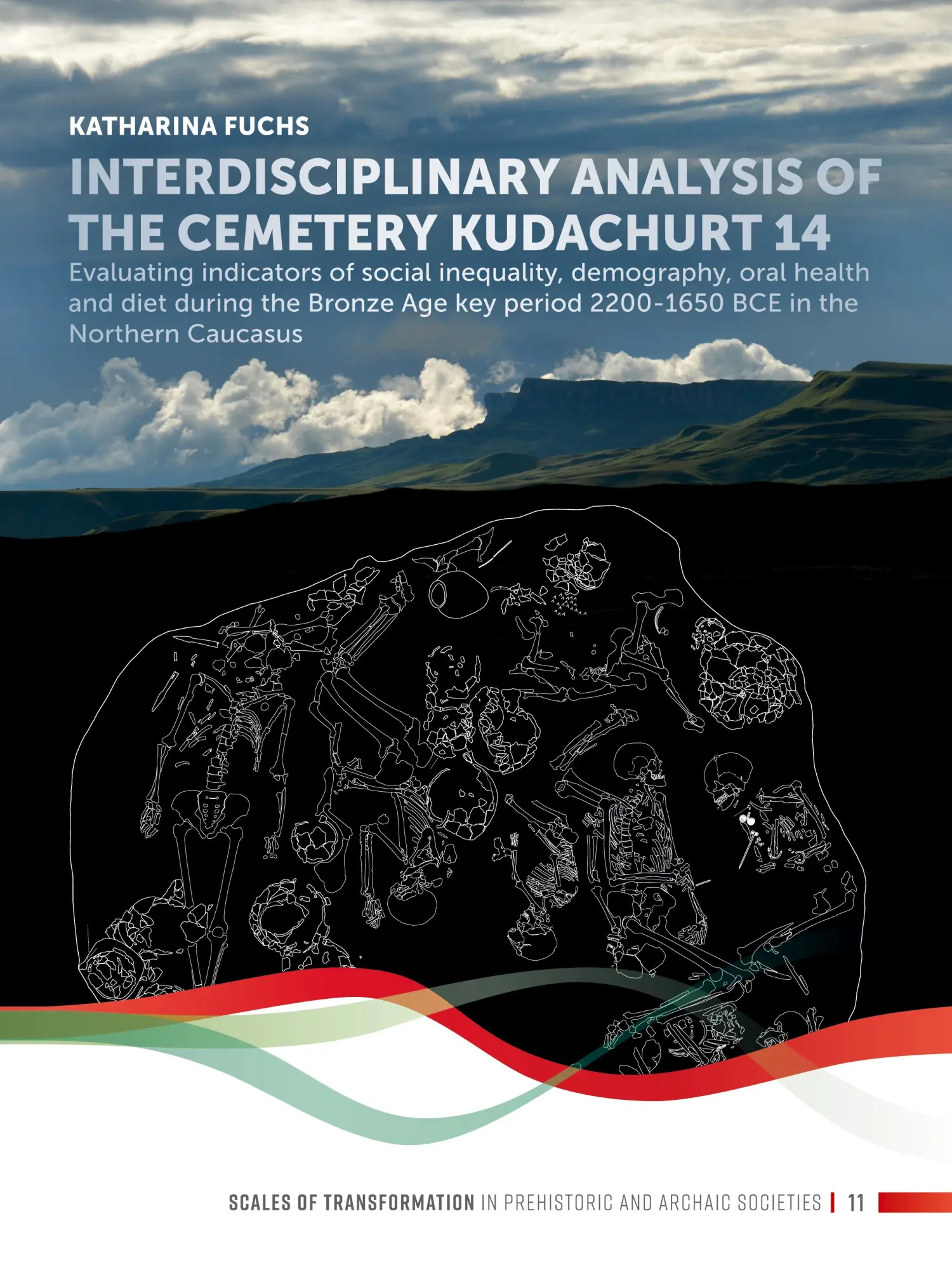 Cover: 9789088909030 | Interdisciplinary analysis of the cemetery Kudachurt 14 | Fuchs | Buch