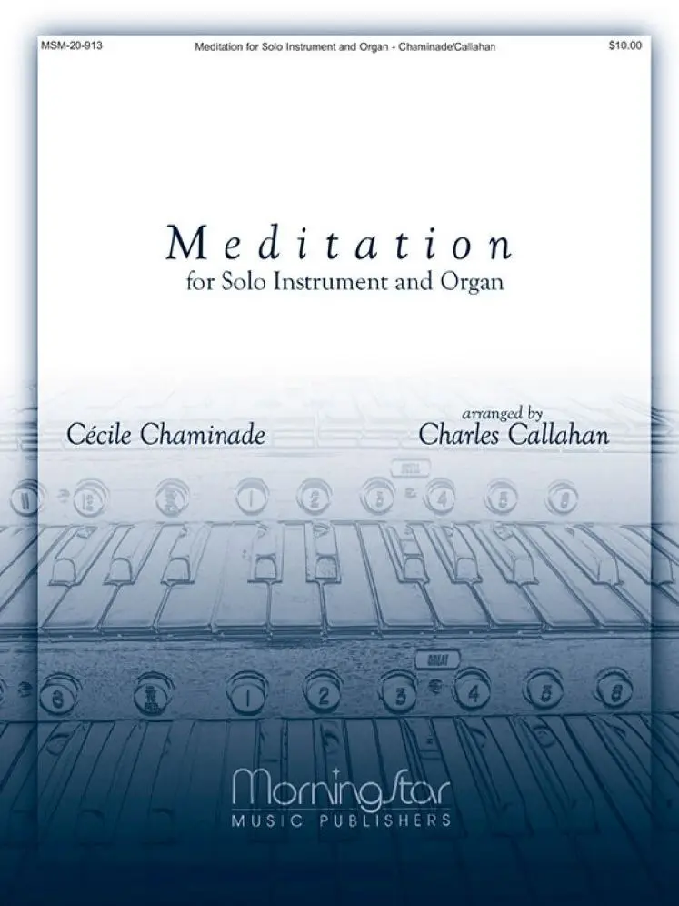 Cover: 688670209130 | Meditation for Solo Instrument and Organ | Cécile Chaminade | Buch