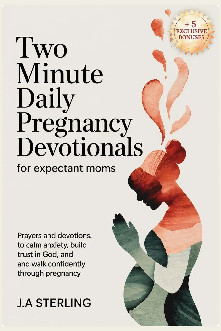 Cover: 9781970719130 | Two Minute Daily Pregnancy Devotionals for Expectant Moms | Sterling