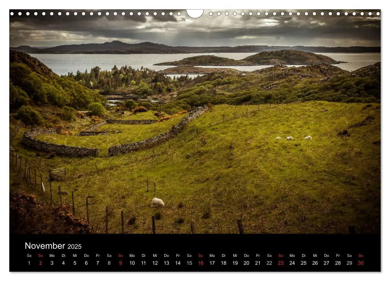 Bild: 9783435539130 | Die Highlands - Schottlands rauher Nordwesten (Wandkalender 2025...
