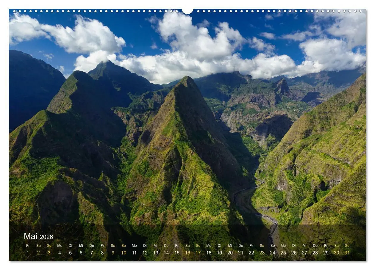 Bild: 9783457249130 | La Reunion - Traumhafte Küsten und Hochgebirge (Wandkalender 2026...