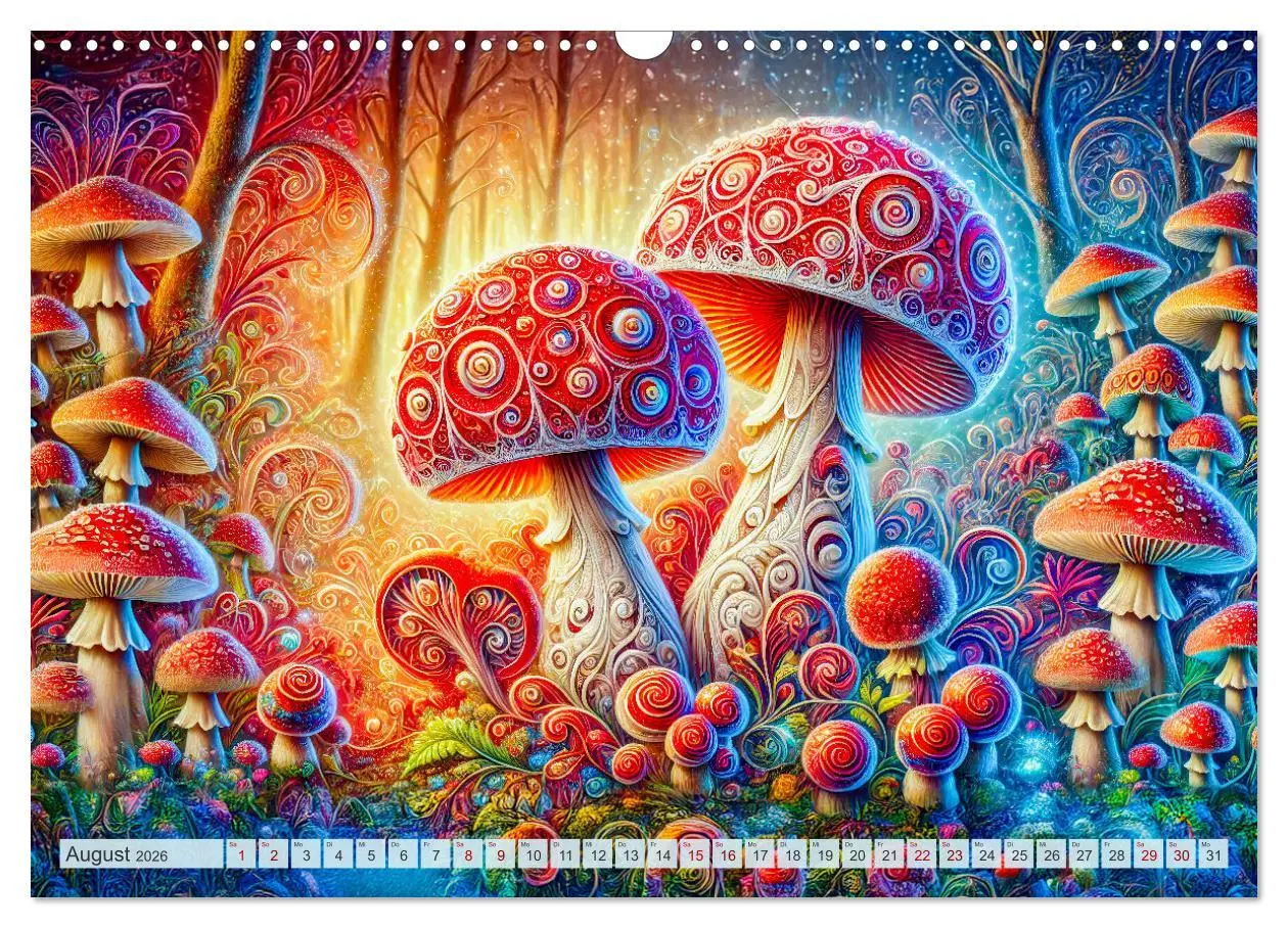 Bild: 9783457319130 | Psychedelische Pilze - Die bunte Welt der magischen Pilze...