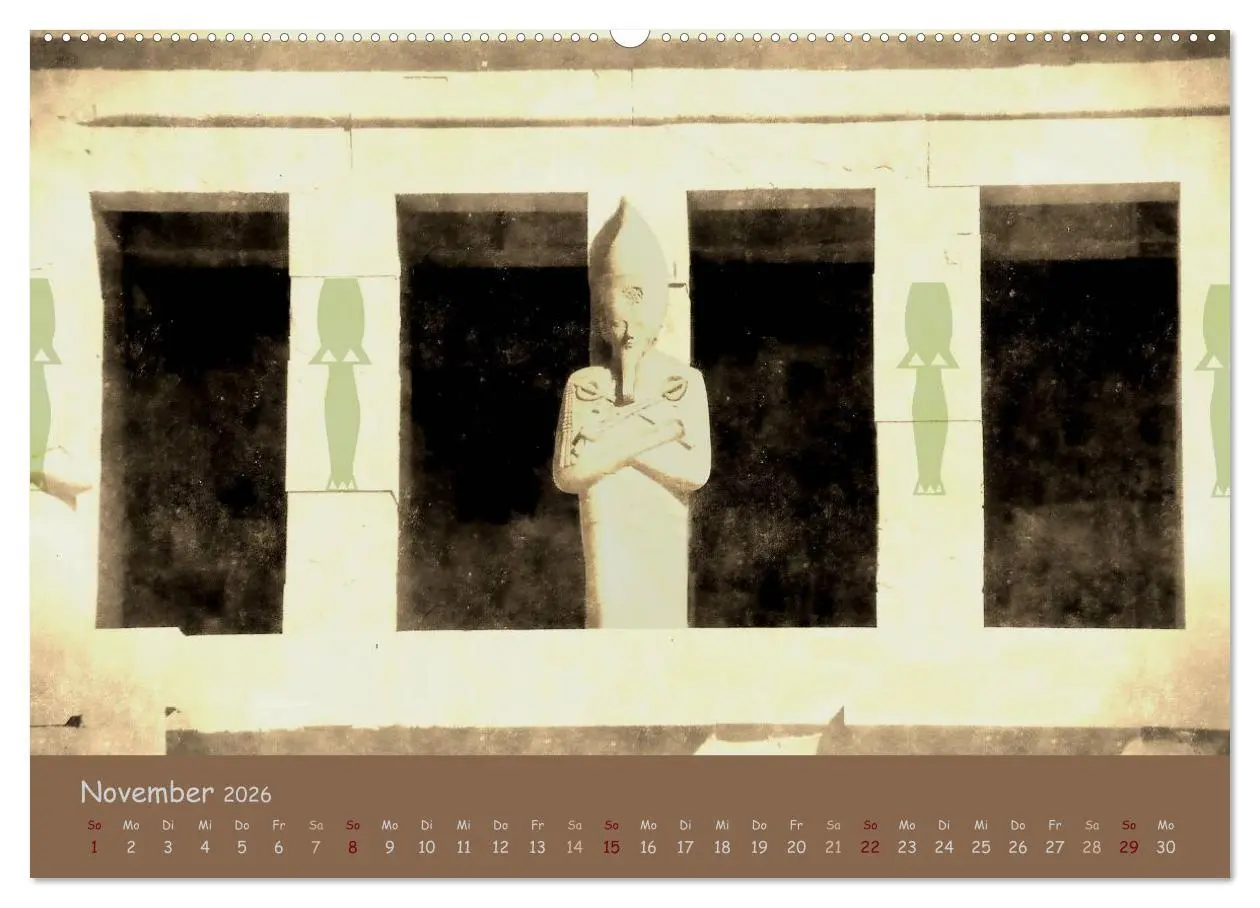 Bild: 9783516199130 | Ägypten Nostalgie &amp; Antike 2026 (Wandkalender 2026 DIN A2 quer),...