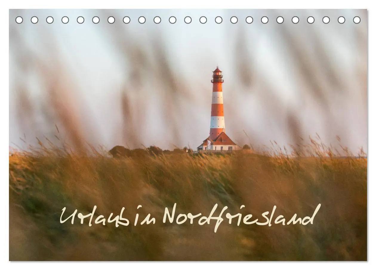 Cover: 9783457619230 | Urlaub in Nordfriesland (Tischkalender 2026 DIN A5 quer), CALVENDO...