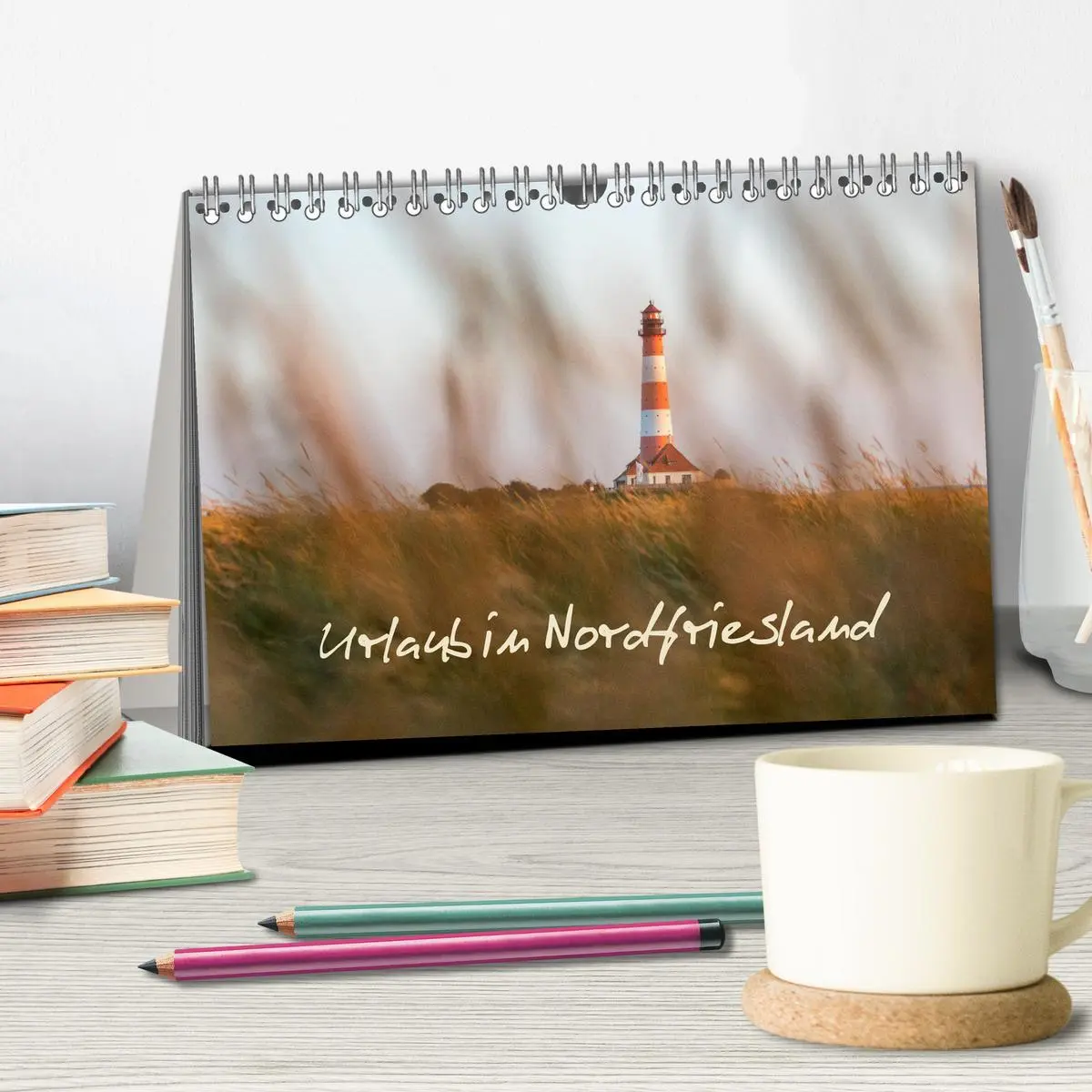 Bild: 9783457619230 | Urlaub in Nordfriesland (Tischkalender 2026 DIN A5 quer), CALVENDO...