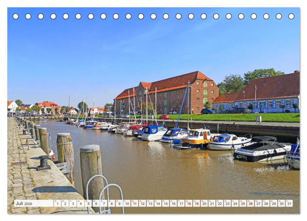 Bild: 9783457619230 | Urlaub in Nordfriesland (Tischkalender 2026 DIN A5 quer), CALVENDO...