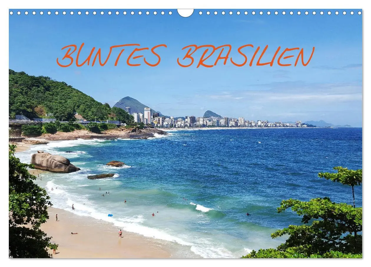 Cover: 9783457929230 | Buntes Brasilien (Wandkalender 2026 DIN A3 quer), CALVENDO...