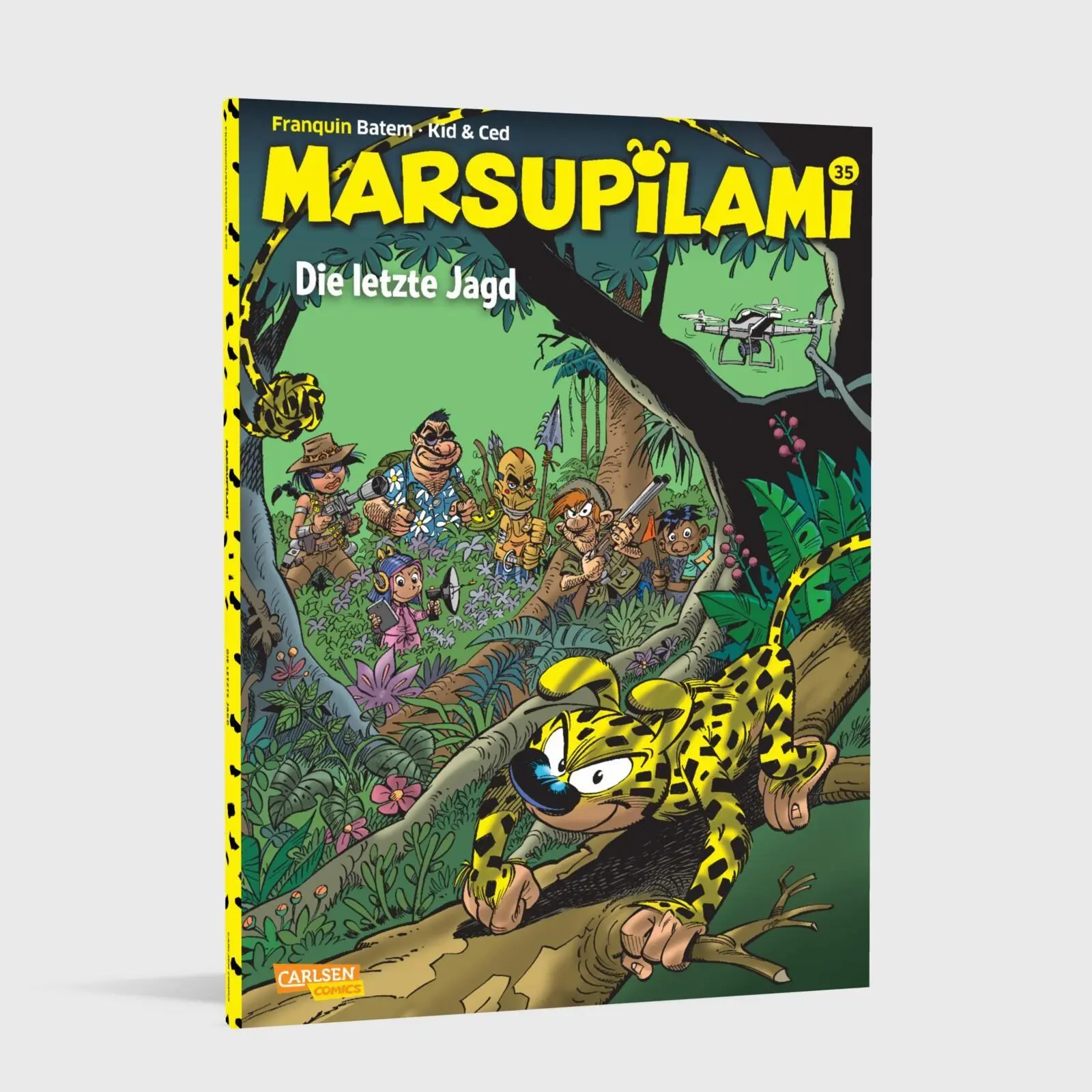 Bild: 9783551809230 | Marsupilami 35: Die letzte Jagd | André Franquin (u. a.) | Taschenbuch