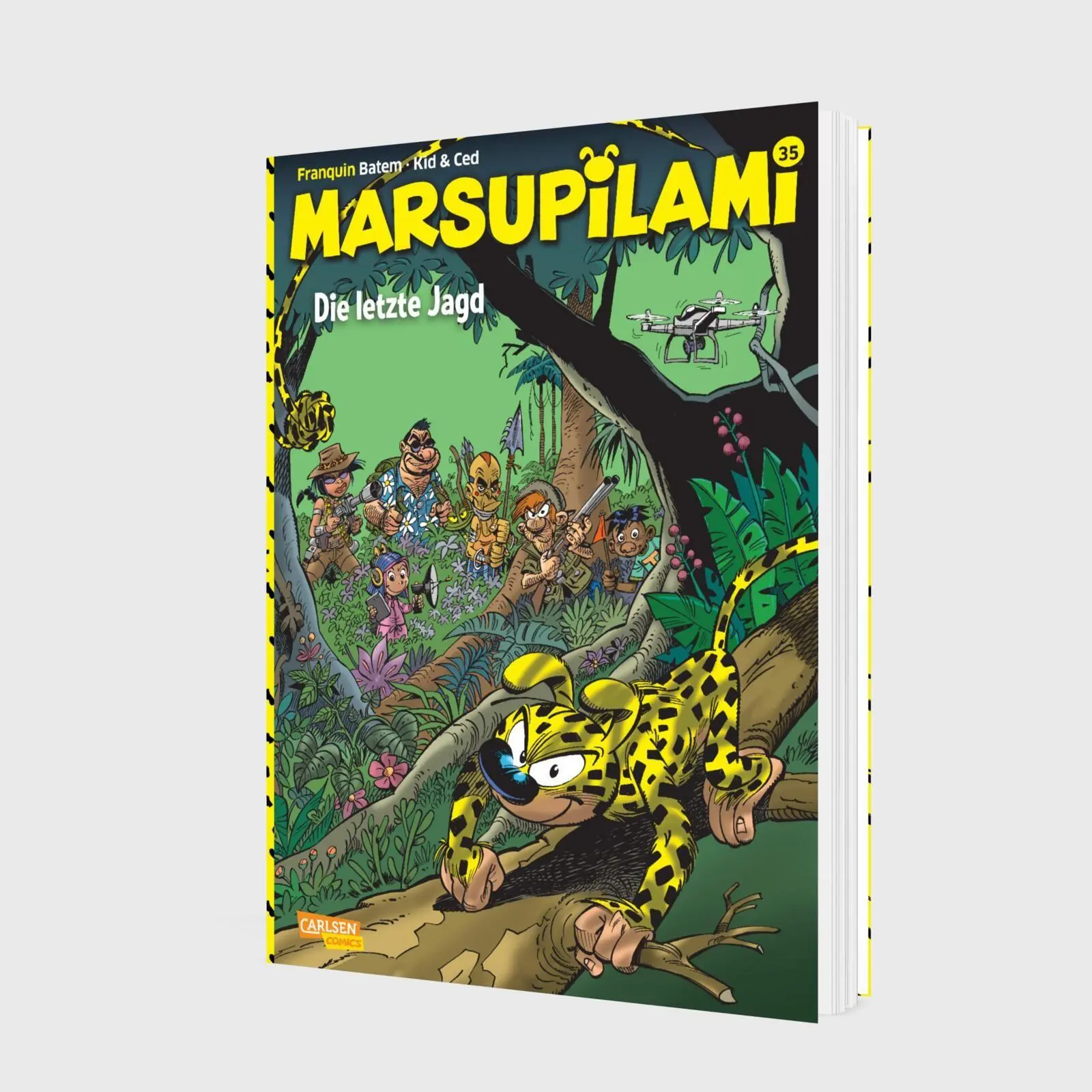 Bild: 9783551809230 | Marsupilami 35: Die letzte Jagd | André Franquin (u. a.) | Taschenbuch