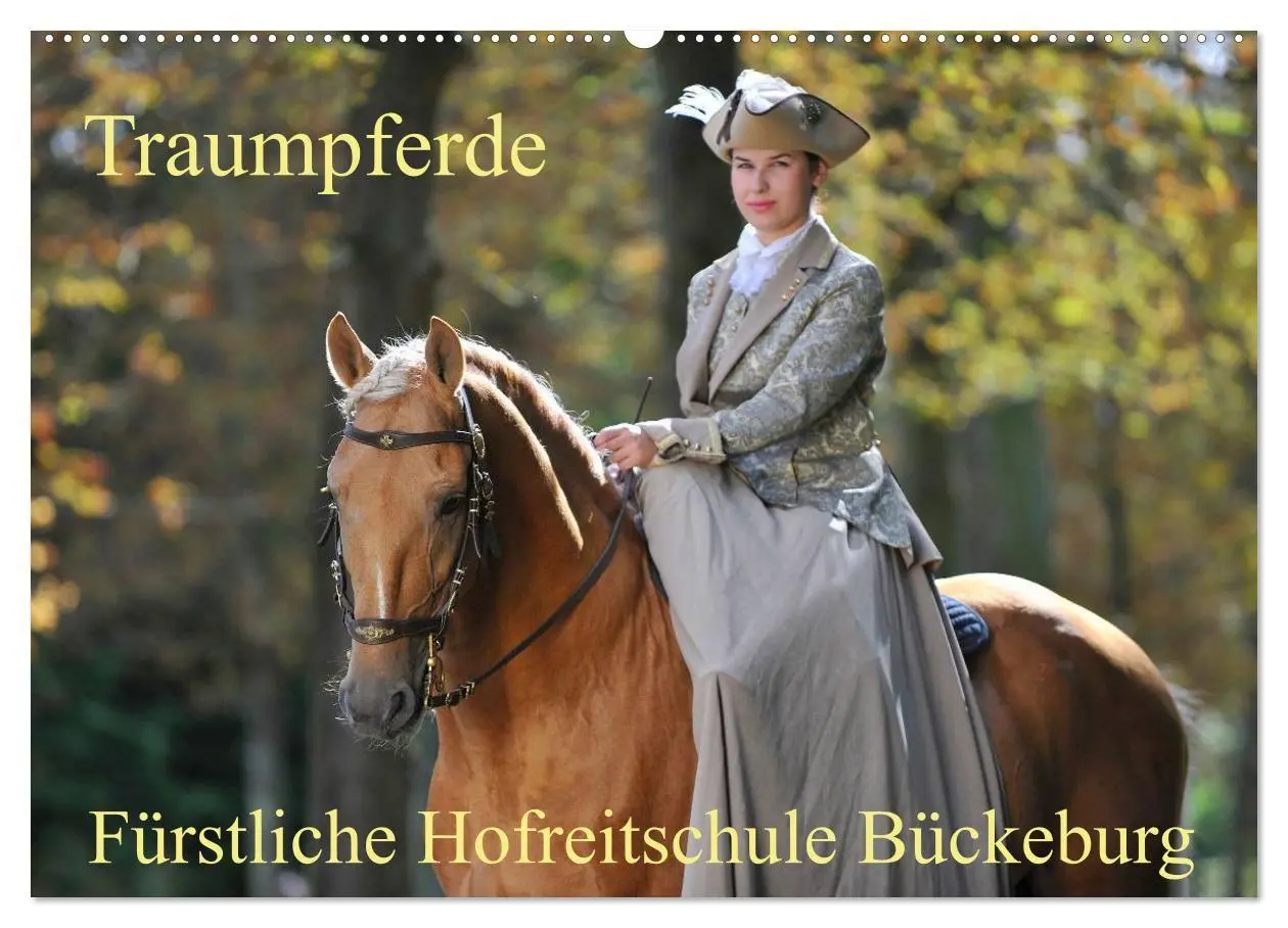 Cover: 9783569969230 | Traumpferde - Fürstliche Hofreitschule Bückeburg (Wandkalender 2027...