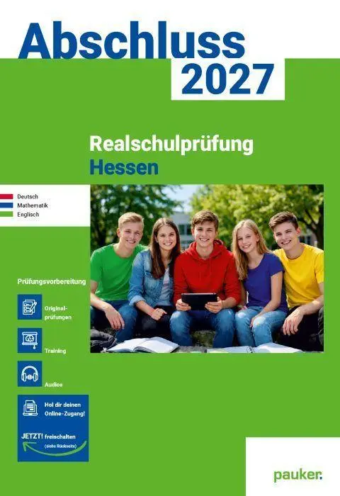 Cover: 9783889979230 | Realschule Hessen pauker Aufgabenband 2027 | Autorenteam Hutt Verlag