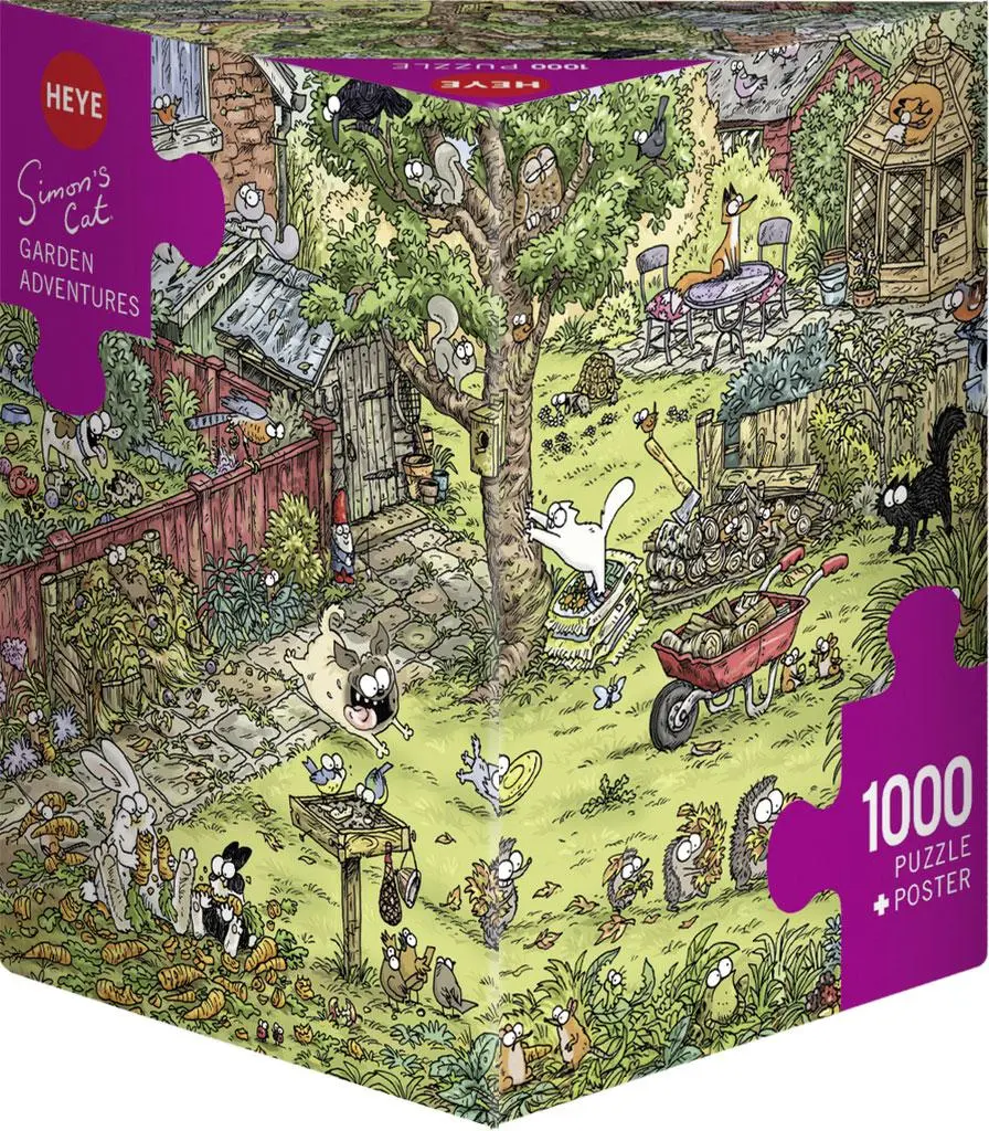 Cover: 4001689299330 | Garden Adventures Puzzle 1000 Teile | Simon Tofield | Spiel | 29933