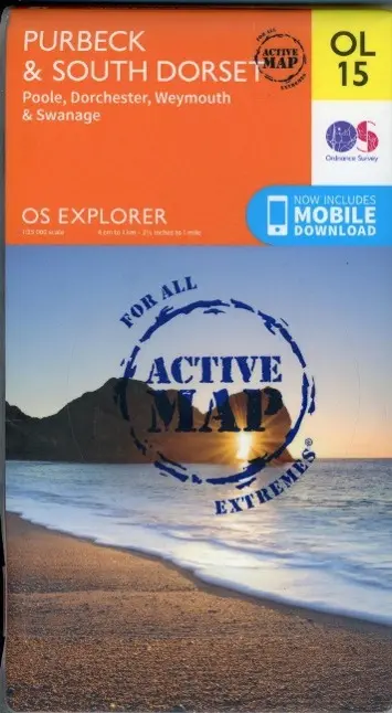 Cover: 9780319469330 | Purbeck &amp; South Dorset, Poole, Dorchester, Weymouth &amp; Swanage | Survey