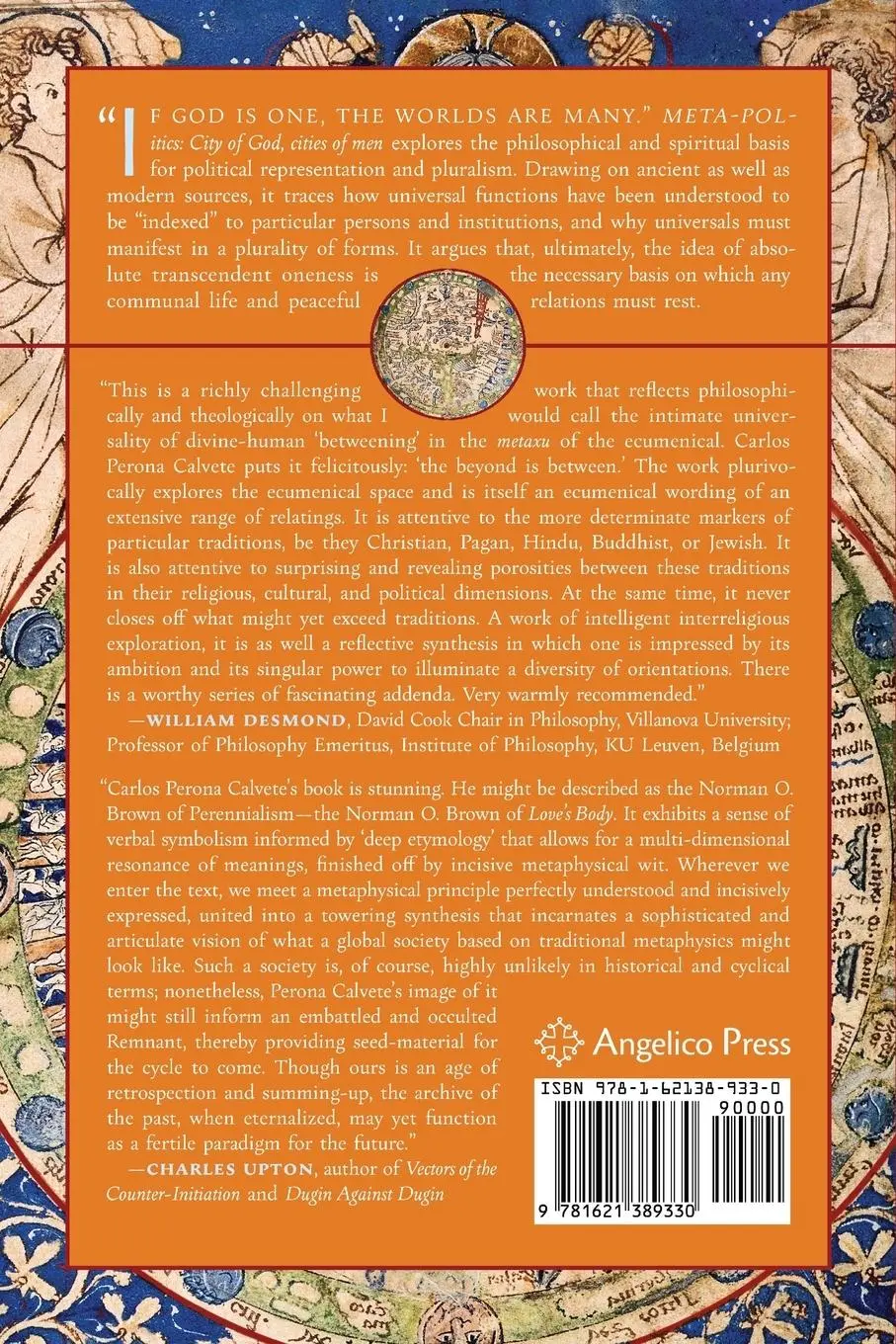 Rückseite: 9781621389330 | Meta-Politics | City of God, cities of men | Carlos Perona Calvete