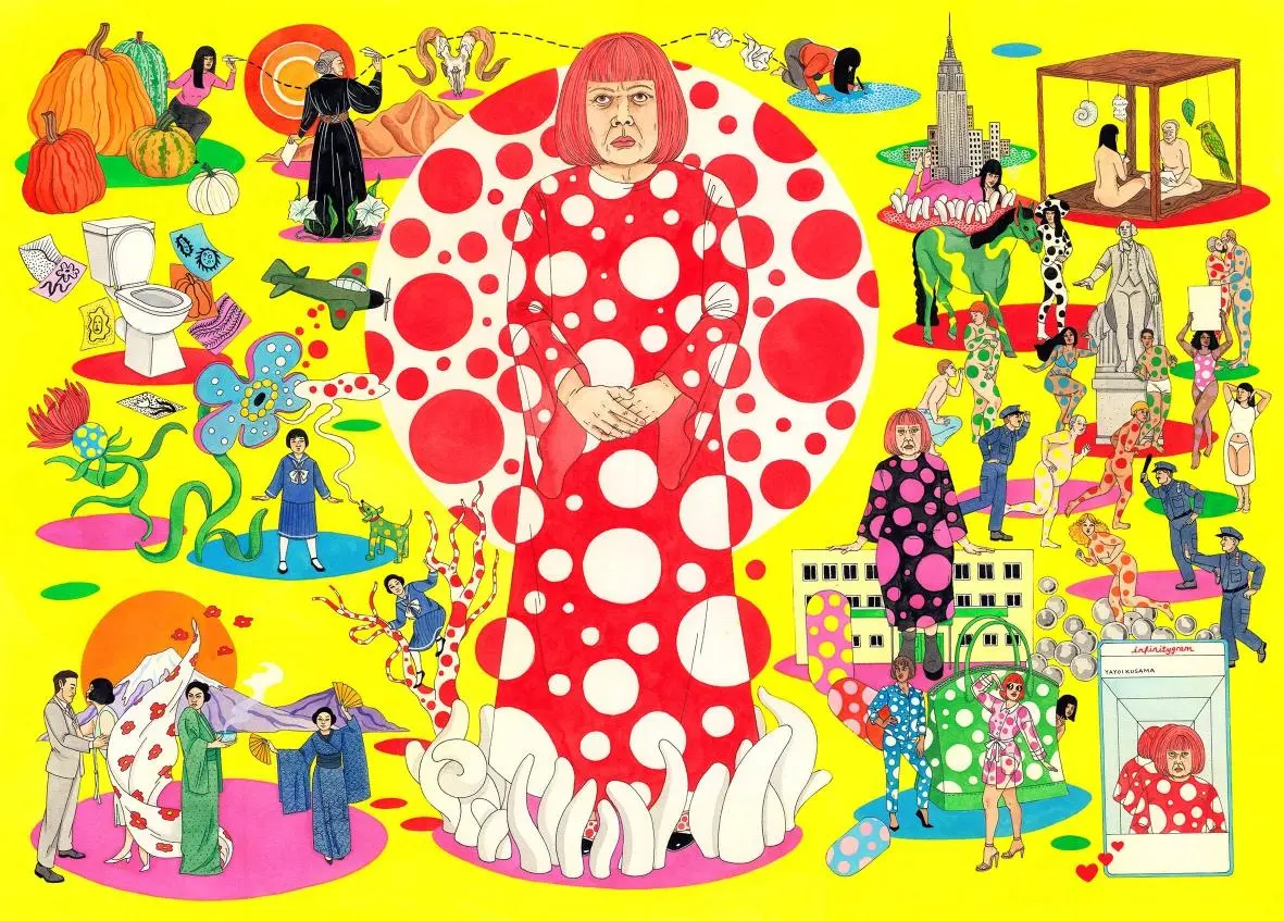 Bild: 9781786279330 | The World of Yayoi Kusama 1000 Piece Puzzle | A Jigsaw Puzzle | Spiel