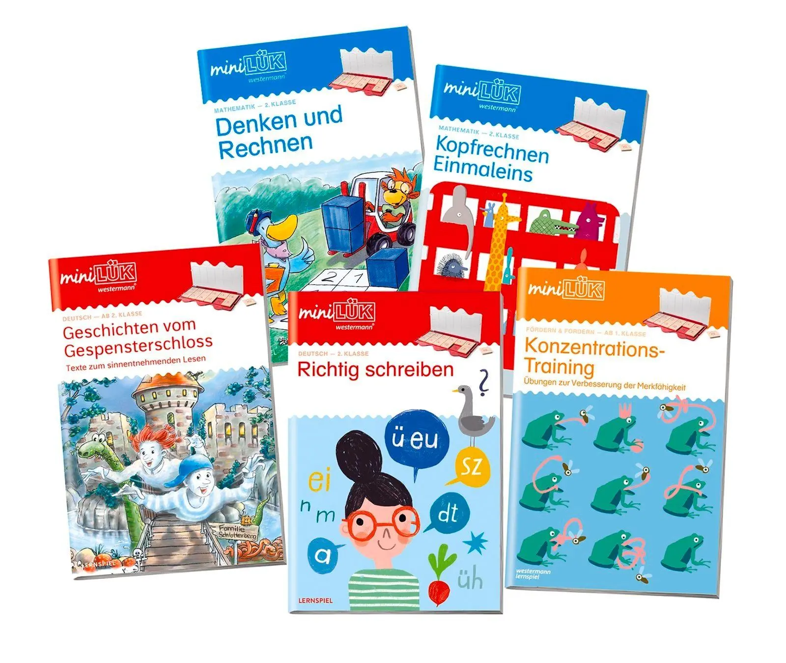 Cover: 9783072499330 | miniLÜK. Das Lernpaket für die 2. Klasse | Taschenbuch | mini LÜK-Sets