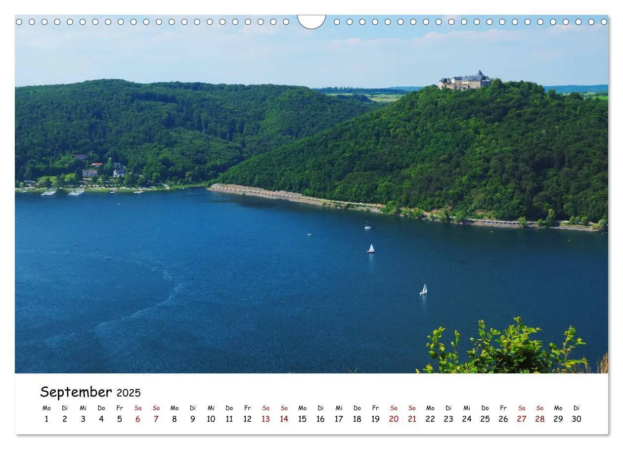 Bild: 9783435209330 | Der Edersee - Das Paradies in Nordhessen (Wandkalender 2025 DIN A3...