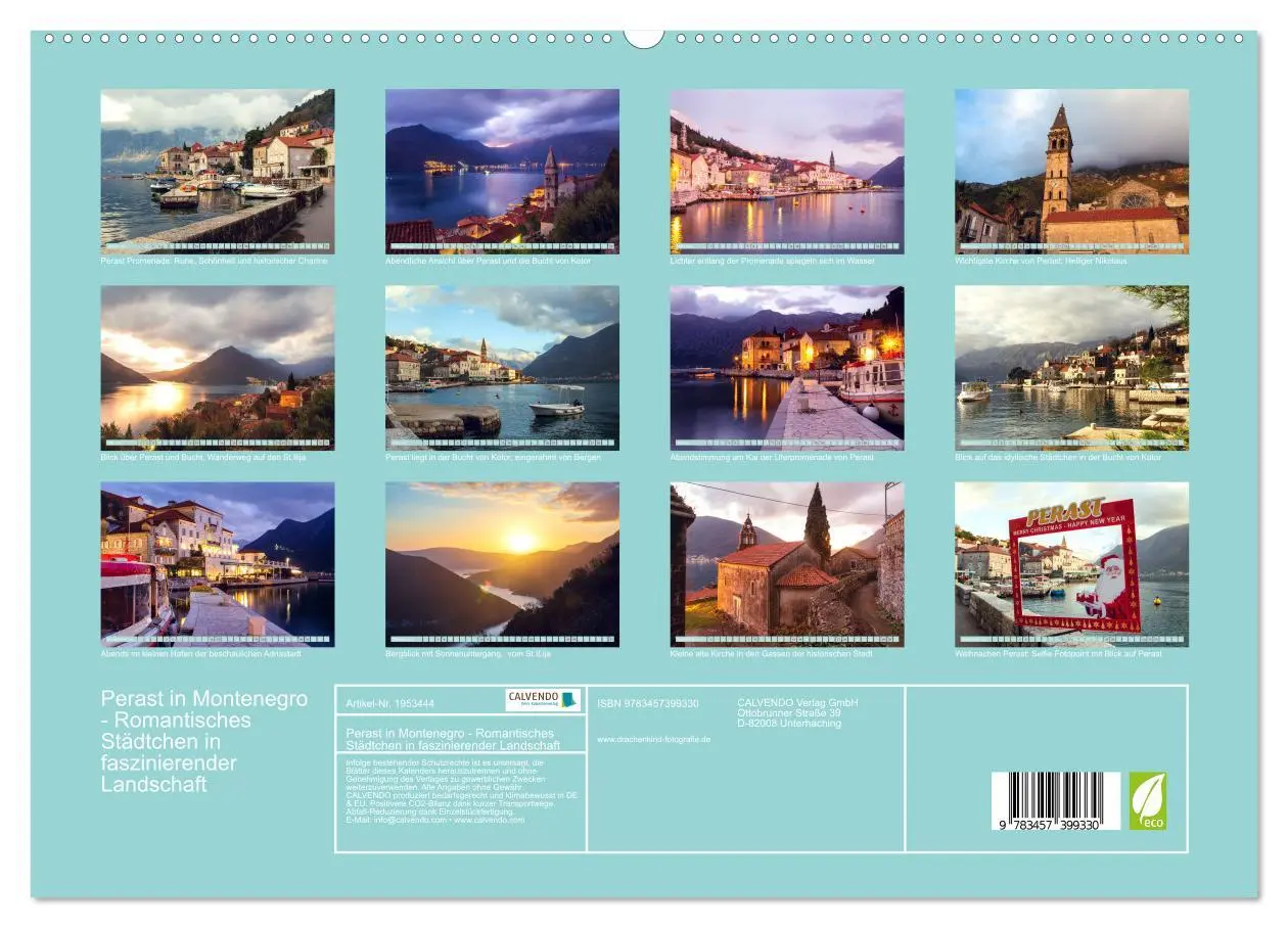 Bild: 9783457399330 | Perast in Montenegro - Romantisches Städtchen in faszinierender...