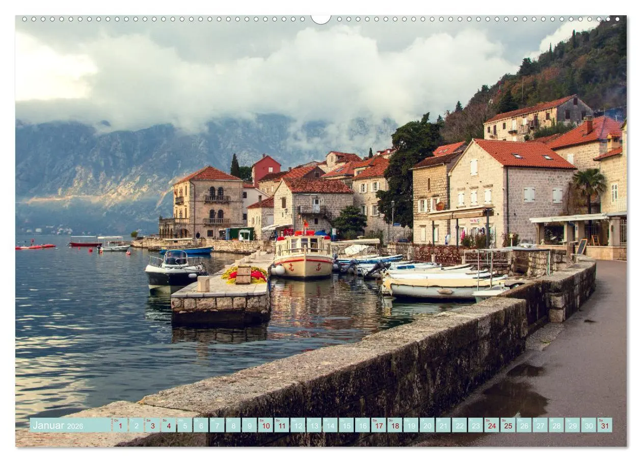 Bild: 9783457399330 | Perast in Montenegro - Romantisches Städtchen in faszinierender...