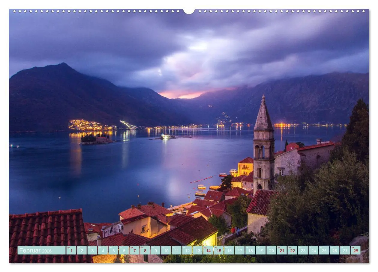 Bild: 9783457399330 | Perast in Montenegro - Romantisches Städtchen in faszinierender...