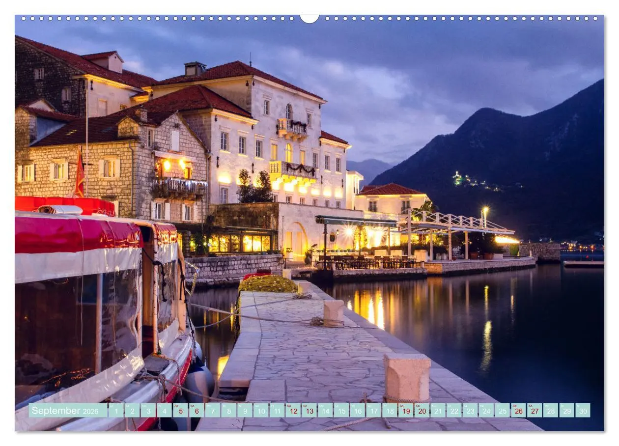 Bild: 9783457399330 | Perast in Montenegro - Romantisches Städtchen in faszinierender...