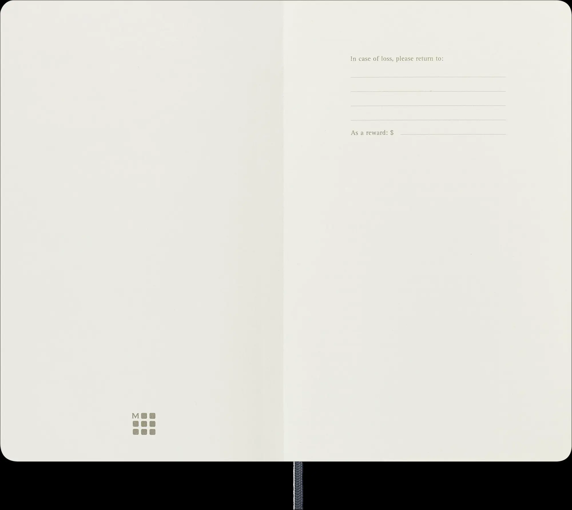 Bild: 8056598859430 | Moleskine Vegea Capri Notizbuch Large/A5 liniert weicher Einband...
