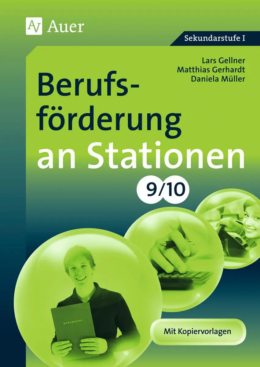 Cover: 9783403069430 | Berufsförderung an Stationen 9-10 | (9. und 10. Klasse) | Broschüre