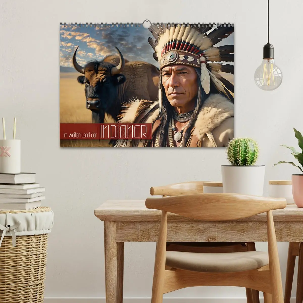 Bild: 9783457389430 | Im weiten Land der Indianer (Wandkalender 2026 DIN A3 quer),...