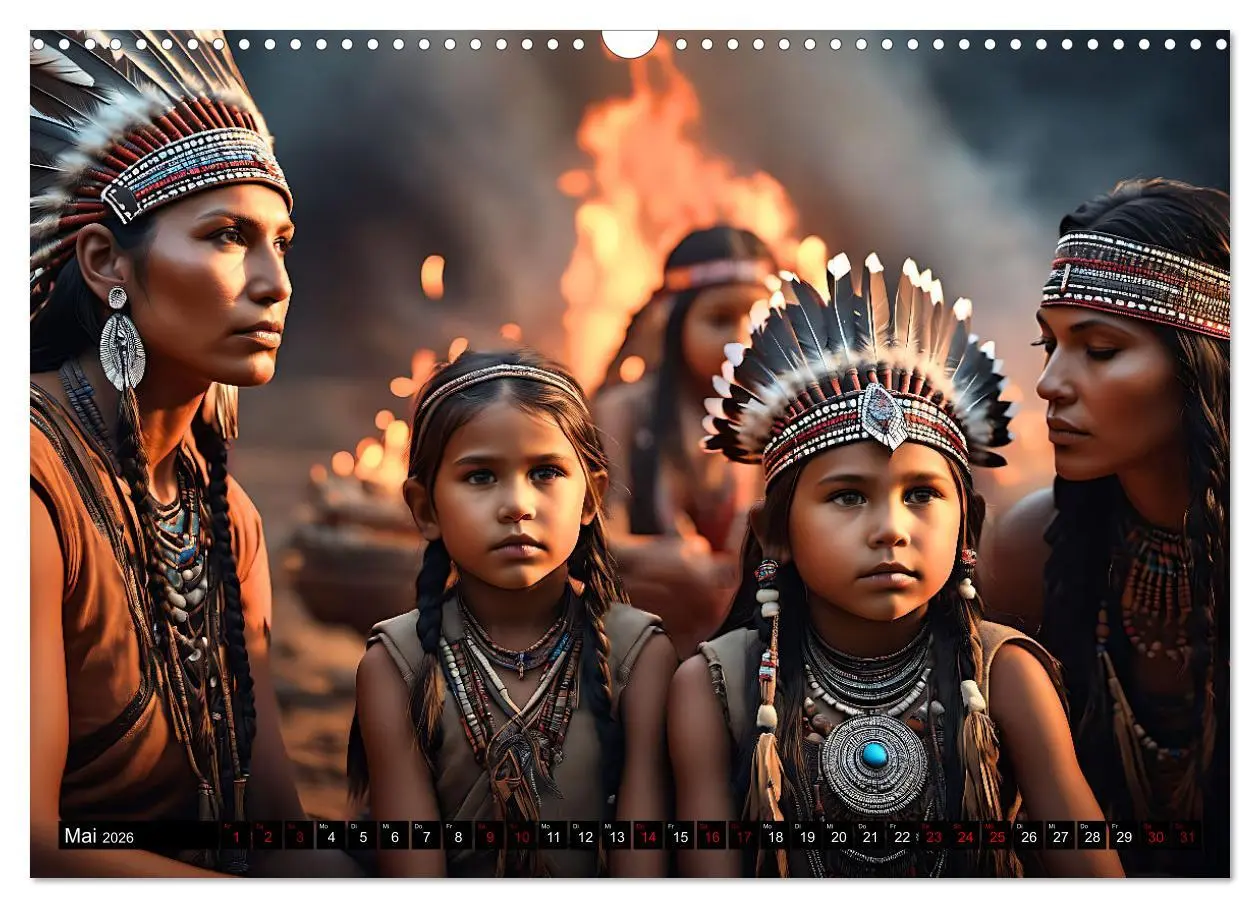Bild: 9783457389430 | Im weiten Land der Indianer (Wandkalender 2026 DIN A3 quer),...