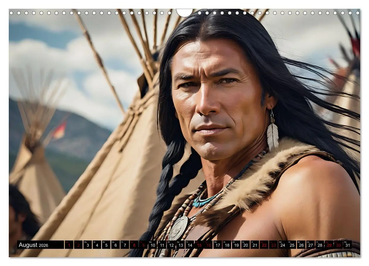 Bild: 9783457389430 | Im weiten Land der Indianer (Wandkalender 2026 DIN A3 quer),...