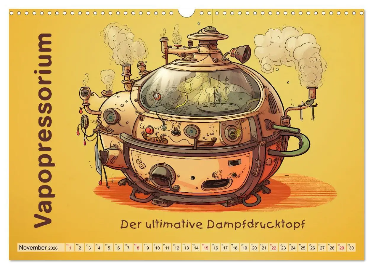 Bild: 9783457529430 | Gastronomatron - Fantasie in der Küche (Wandkalender 2026 DIN A3...