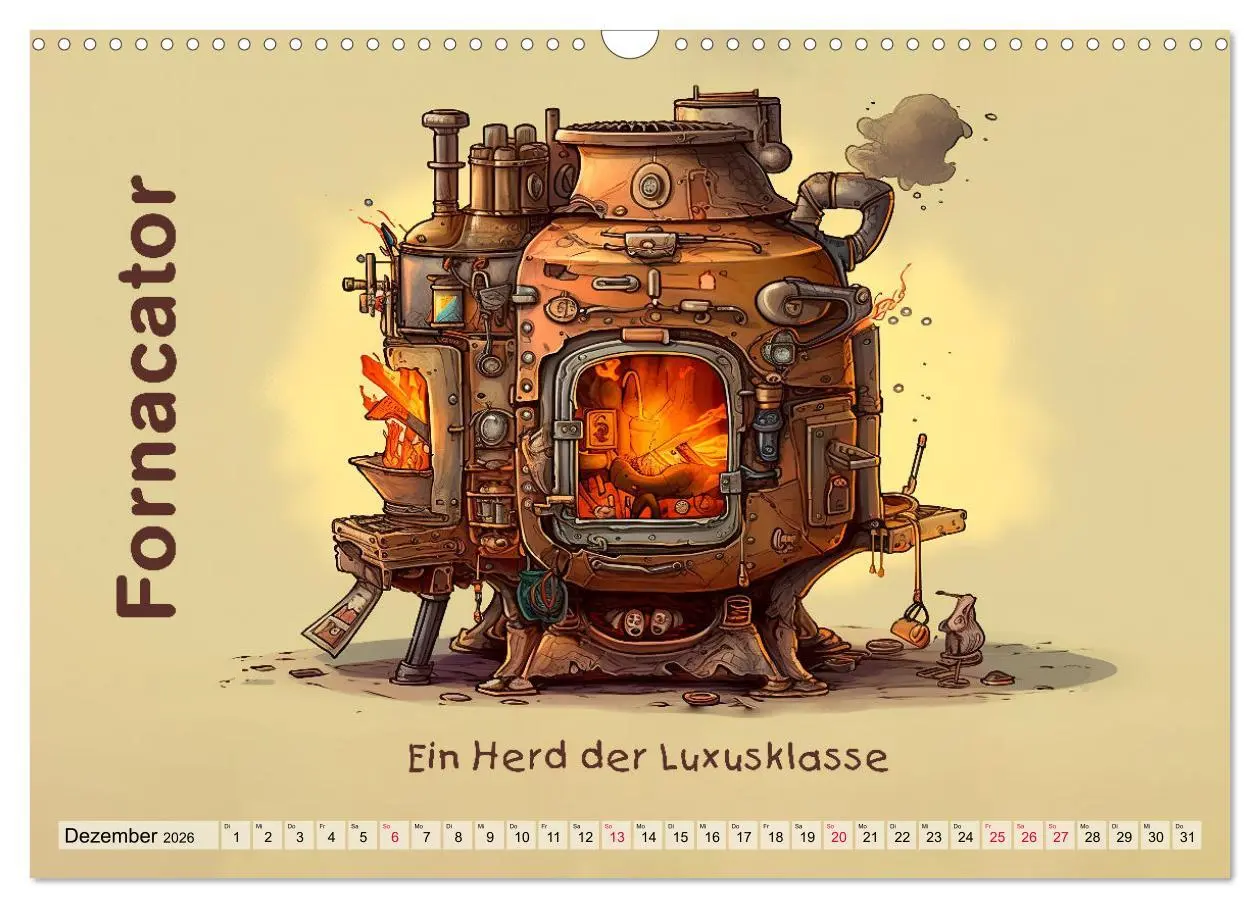 Bild: 9783457529430 | Gastronomatron - Fantasie in der Küche (Wandkalender 2026 DIN A3...
