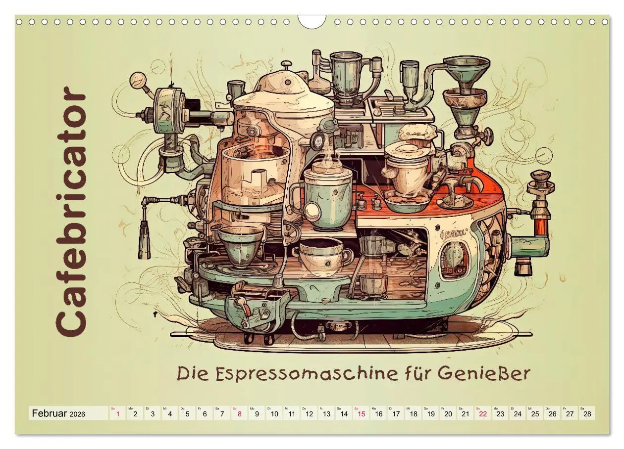 Bild: 9783457529430 | Gastronomatron - Fantasie in der Küche (Wandkalender 2026 DIN A3...