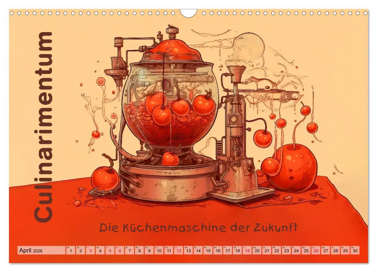 Bild: 9783457529430 | Gastronomatron - Fantasie in der Küche (Wandkalender 2026 DIN A3...