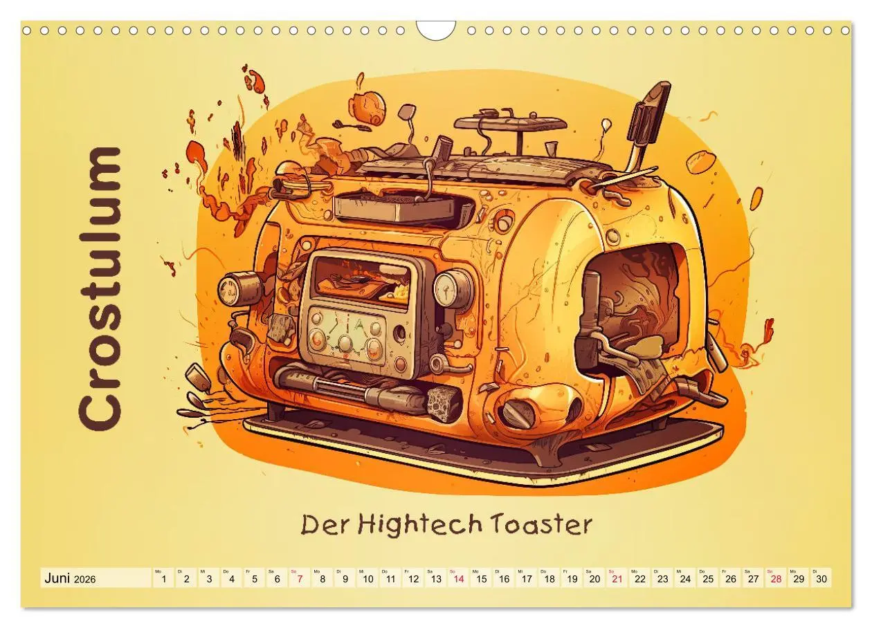 Bild: 9783457529430 | Gastronomatron - Fantasie in der Küche (Wandkalender 2026 DIN A3...