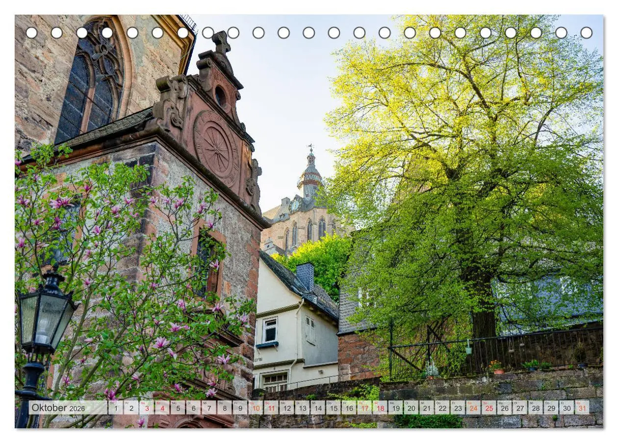 Bild: 9783457699430 | Marburg Impressionen (Tischkalender 2026 DIN A5 quer), CALVENDO...
