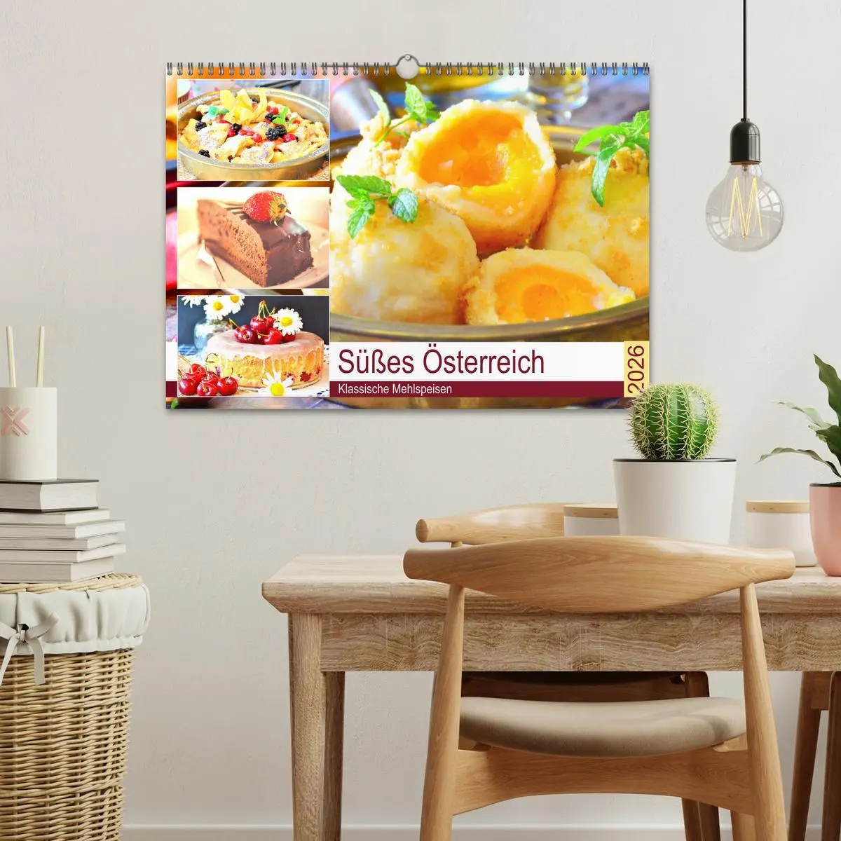 Bild: 9783457839430 | Süßes Österreich. Klassische Mehlspeisen (Wandkalender 2026 DIN A3...