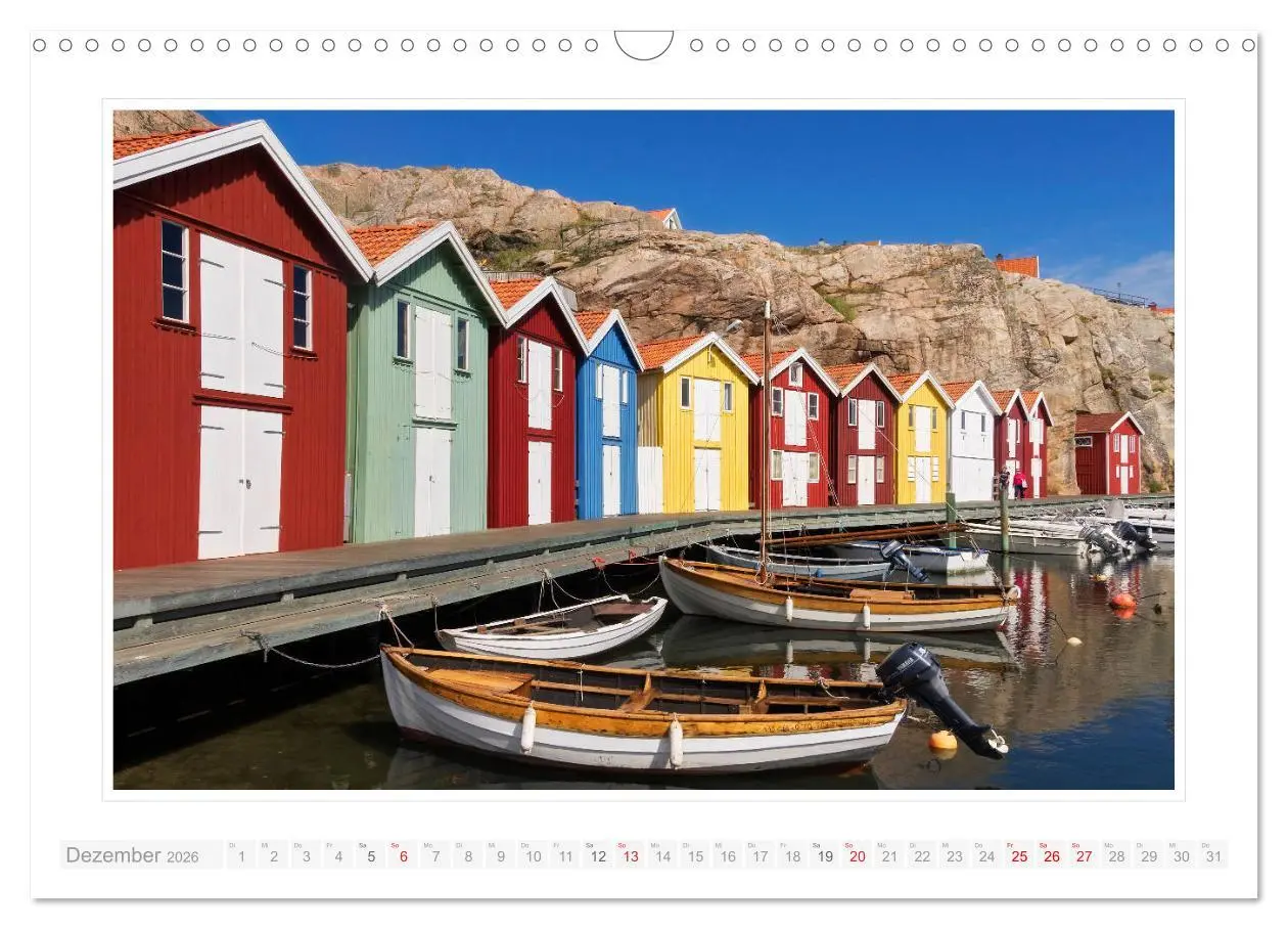 Bild: 9783457829530 | Bohuslän. Smögen - Hunnebostrand - Kungshamn (Wandkalender 2026 DIN...