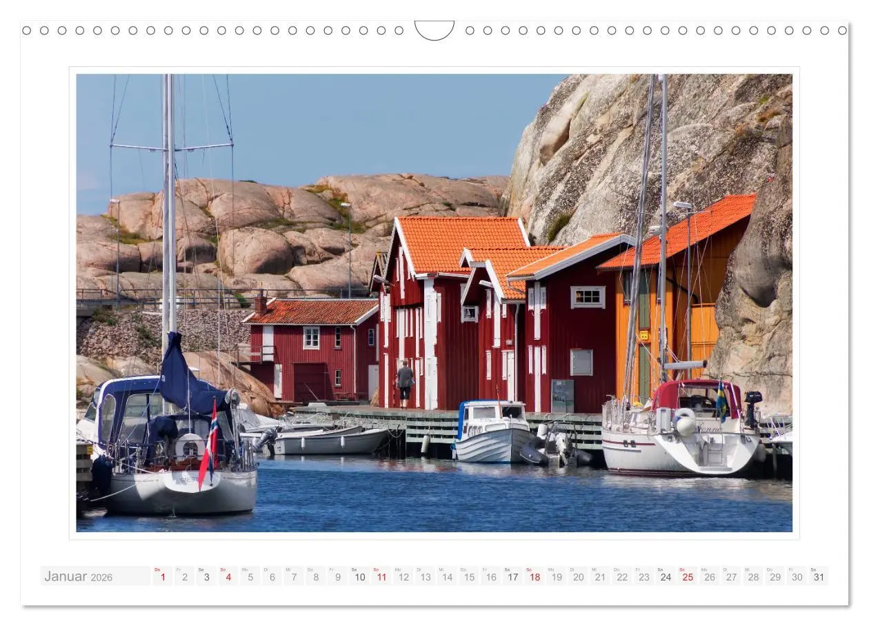Bild: 9783457829530 | Bohuslän. Smögen - Hunnebostrand - Kungshamn (Wandkalender 2026 DIN...